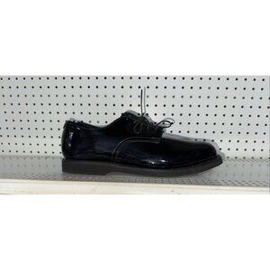 Thorogood Poromeric Mens High Gloss Lace Up Oxfords Shoes Size 15 M Black USA